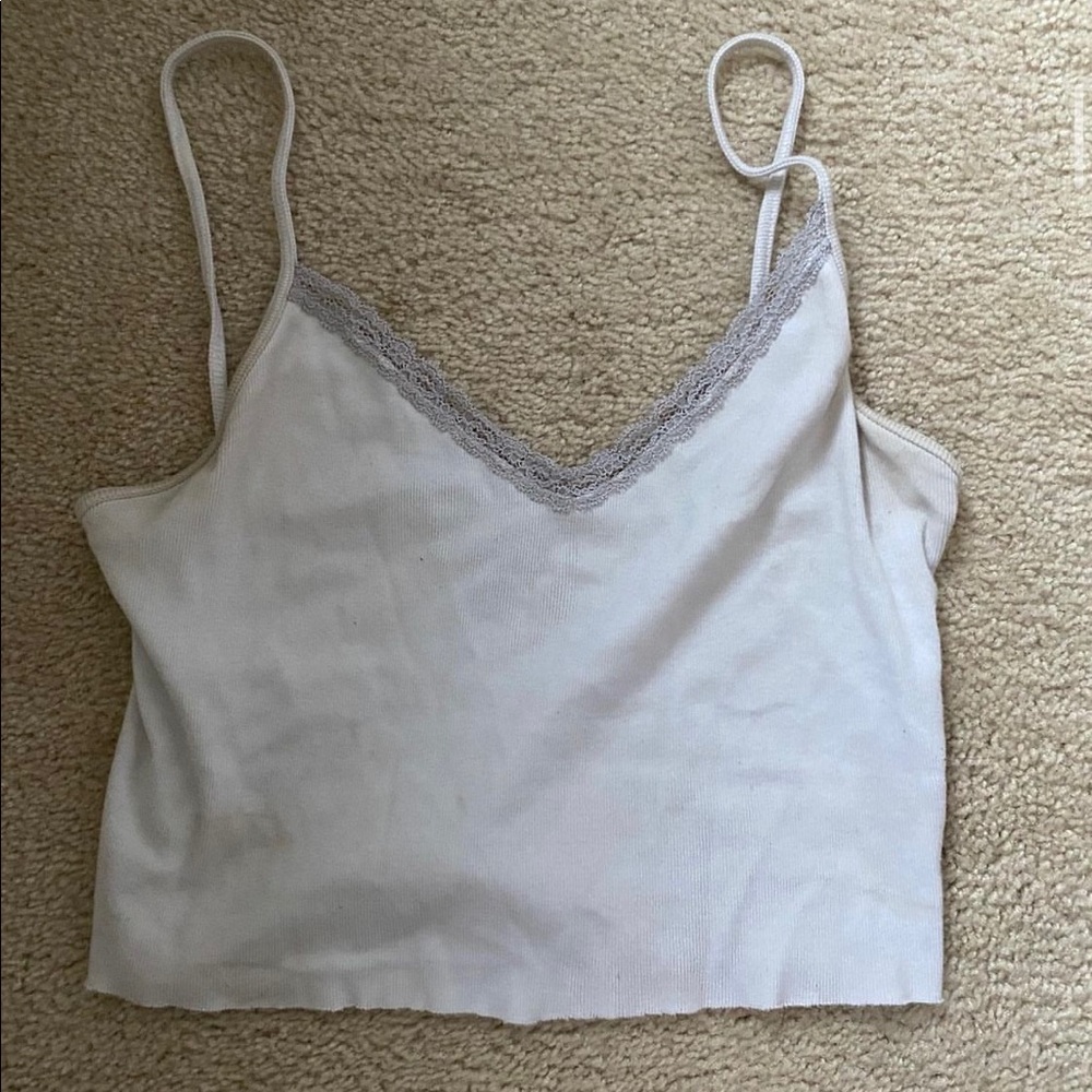 Brandy white tank